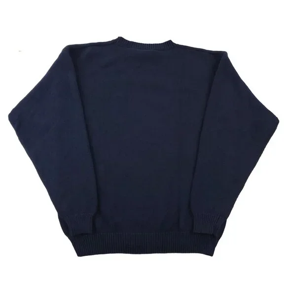 Britches Outdoors Vintage Sweater Crew American Flag Knit Crewneck Men's Medium - Picture 3 of 11